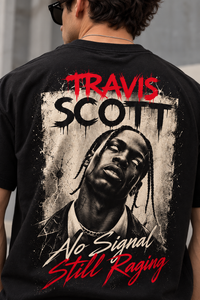 Travis Scott "No Signal Still Raging" Oversized T-Shirt — view 5