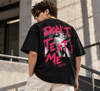 Don't Text Me Oversized T-Shirt — view 5