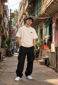 DELECORA Plain Oversized T-Shirt — view 18