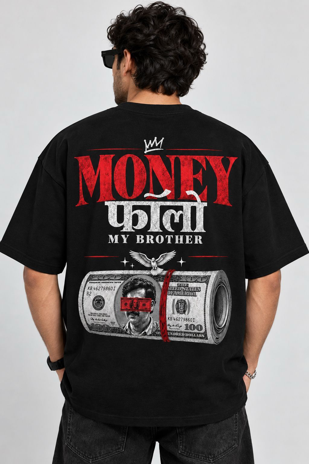 Money Follows Oversized T-Shirt