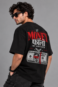 Money Follows Oversized T-Shirt — view 4