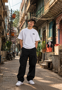 DELECORA Plain Oversized T-Shirt — view 12