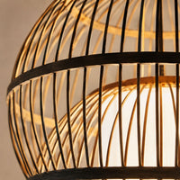Jharokha P-01 | Handwoven Bamboo Pendant Lamp — view 3