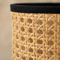 Darbar P-05 | Black-Rim Cane Pendant Lamp — view 5