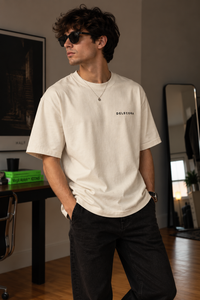System Working Fine Oversized T-Shirt — view 1
