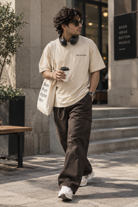 Not Left, Not Right Oversized T-Shirt — view 4