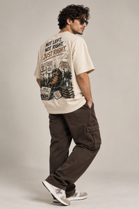 Not Left, Not Right Oversized T-Shirt — view 2